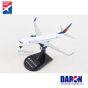 다론 비행기모형 델타 B737-800 Delta 737-800 1/300 PS5815-3 스카이월드, 1개