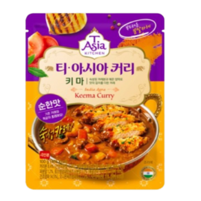 티아시아키친 키마 커리 분말, 100g, 5개