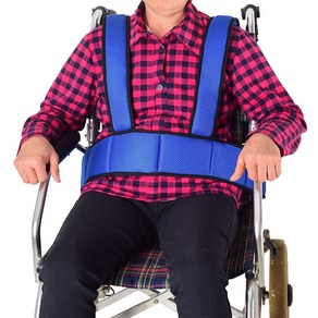 [아띠꼴로] 휠체어 안전벨트 안전띠 가슴 낙상방지 보조벨트 허리띠, 1개
