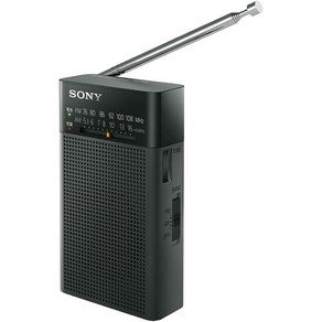 Sony icf-p26 b 핸디 휴대용 라디오: fmamwide fm 지원 휴대용라디오