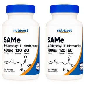 뉴트리코스트 SAM-e 400mg 120캡슐