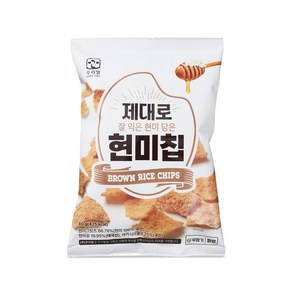 제대로 잘 익은 현미 담은 현미칩 80g, 25개