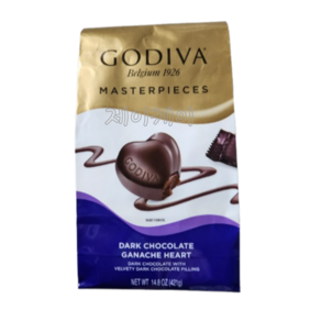 보냉백 + GODIVA 고디바 다크 초콜릿 고급 명품 초콜릿 선물, 8g, 50개