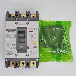 LS산전 누전차단기 EBS 33c 100/200/500mA 5A 10A 15A 20A 30A, 100／200／500mA, 1개