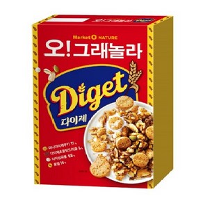 오리온 오그래놀라 다이제 250g, 1개