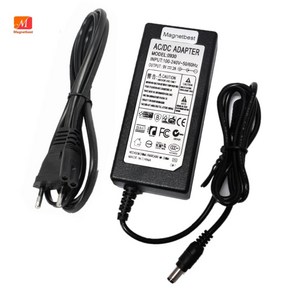 9V 2A 교체 AC DC 어댑터 충전기 롤랜드 PSB-1U 드럼 피아노 키보드 Po 전원 공급 장치 케이블, 단일, 1개, 1) US Cable, 1개