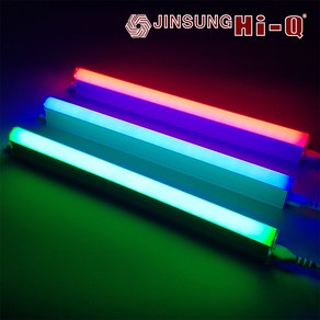 진성전자 하이큐(HI-Q) LED T5간접조명 5w(300mm) 10w(600mm) 15w(900mm) 20w(1200mm) 적색(RED) 청색(BLUE) 녹색(GREEN), 4)10w(600mm) 적색, 1개