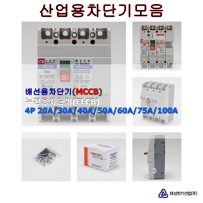 태성전기 배선용차단기 4P 3상4선식 국내생산 KS인증, 50A, 1개