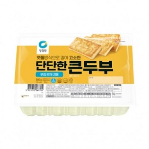 청정원 콩이가득두부(부침찌개 겸용) 800g 3개