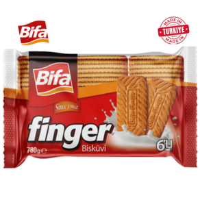 BIFA Halal Finge Biscuits Tukiye 비파 할랄 핑거 비스킷 튀르키예, 1개, 780g