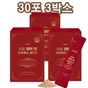 파로 곡물 효소 식약청인증 HACCP 고역가수치, 3박스, 90g