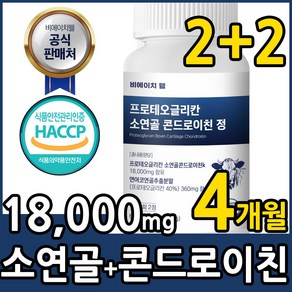 비에이치웰 프로테오글리칸 소연골 콘드로이친, 4개, 60정