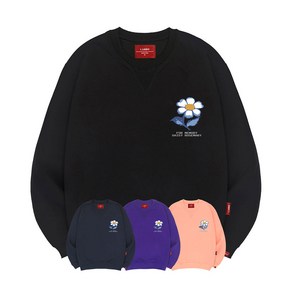 엘라모 3M 메모리데이지 맨투맨 남녀공용 빅사이즈 S~4XL