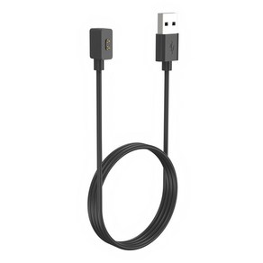 [해외무료배송 무료반품]Redmi Watch 3 용 교체 휴대용 USB 충전기 범용 패션 고속 충전 케이블 충전기 도크 액티브 전원 어댑터 100cm, 01 black