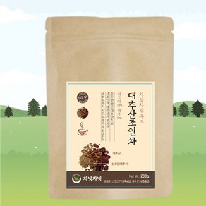 법제 처리한 국내산 산조인 전통차 200g, 1박스, 1개입