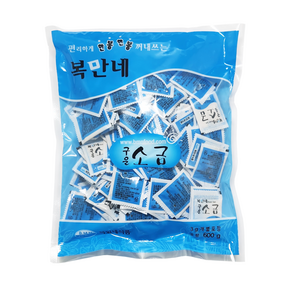 편리하게 한봉한봉 꺼내쓰는 복만네 구운 소금 3gx200봉(600g)