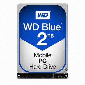 공식유통사 WD 2TB MOBILE BLUE WD20SPZX 2.5인치