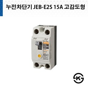 산업용 누전차단기 JEB E2S 15A 고감도형 진흥전기, 1개