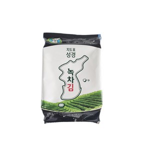 지도표 성경김 녹차 조각김 17g 식탁김, 20개