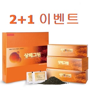 상쾌그린 2+1(30포x3개) 상쾌한 하루의 시작 쾌변 변비탈출 식이섬유, 3개, 99g