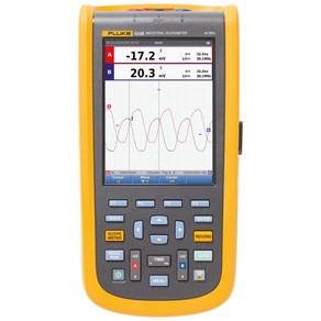 플루크 휴대용 오실로스코프 Fluke-124B/S (40MHz) 스코프미터, 1개