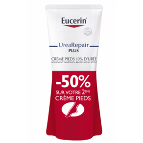 EUCERIN 유세린 우레아 10% 리페어링 풋 크림 2x100ml, 1개, 100ml