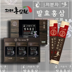 홍삼정품 저분자 발효 홍삼 10ml x 30포, 1개, 10ml×30포, 300ml