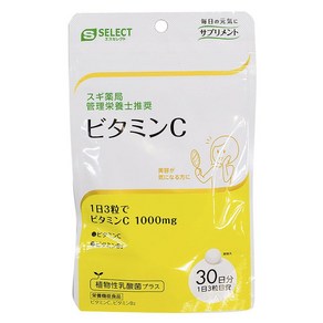 에스셀렉트 하루 세번 비타민C 1000mg, 1개, 90정