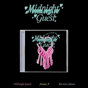 [CD] 프로미스나인 (fromis_9) - 미니앨범 4집 : Midnight Guest [Jewel case ver.] [버전 9종 중 1종 랜덤 발송] ...