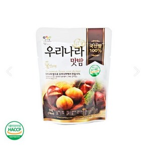 밤뜨래 우리나라맛밤 50g 10봉지, 10개