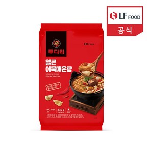 [투다리] 얼큰 어묵 매운탕 337g, 337g 1개, 1개