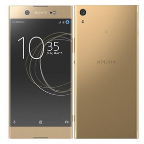 오리지널 소니 Xpeia XA1 울트라 스마트폰 싱글 및 듀얼 GSM SIM LTE 안드로이드 옥타코어 RAM 4GB ROM, 01 1 SIM Simple Set, 04 Golden