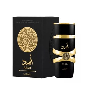 Lattafa Asad by Lattafa 3.4 Oz (100 ml) EDP Eau De Parfum Spray Unisex Black New