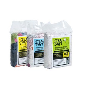 STEAL DIRT 다용도걸레 산업용보루 면보루 1Kg 소포장, 03진한색보루 1Kg, 1개