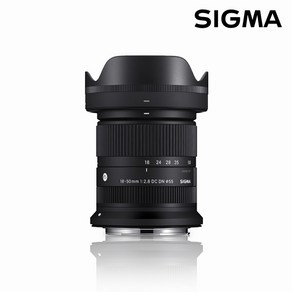 시그마 C 18-50mm F2.8 DC DN 캐논 RF마운트 캐논 미러리스용 렌즈 R7추천 조합