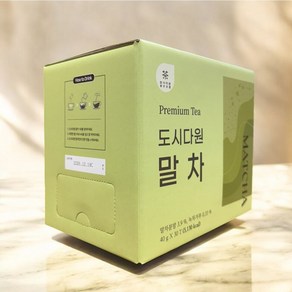 도시다원 말차라떼 스틱, 1개, 30개입, 40g