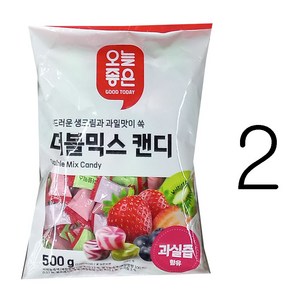 오늘좋은 더블믹스캔디, 2개, 500g