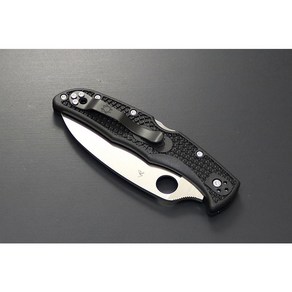 C10FSWCBK Spyderco 야외 칼 일본제 엔듀라 월클리프 웨이브 블레이드 낚시