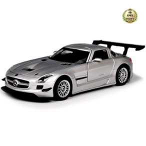 모터맥스 1/24 메르세데스 벤츠 SLS AMG GT3 다이캐스트, SILVER