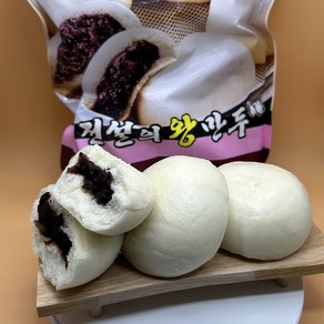 [전설의왕만두 공식몰] 우유 찐빵 10개, 1kg, 1개