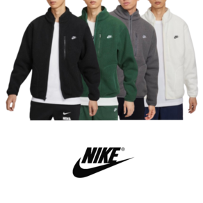 매장정품 나이키 NIKE 남성 플리스 재킷 후리스 긴팔 집업 동절기 실내외 겸용 점퍼 자켓