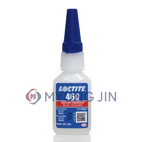 록타이트 LOCTITE 460 무백 무취 순간접착제 20g, 1개