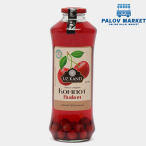 UZKAND CHERRY COMPOTE 우즈베키스탄 체리 음료, 1개, 750ml