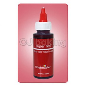 식용색소 슈퍼레드2.3oz 쉐프마스터, 65g, 1개