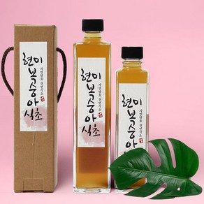 [배금도가][배금초]자연발효 현미 복숭아 식초 500ml / 300ml, 1개