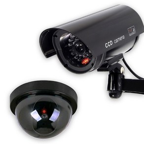 모던홀릭 모형 가짜 CCTV 돔카메라, 01.일반형돔카메라 / 블랙, 1개