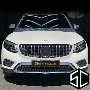 스타클럽 벤츠 GLC X253 C253 세로그릴 GLC220D GLC300 GLC250D, 부천스타클럽(공임비 6만 현장지불), 크롬