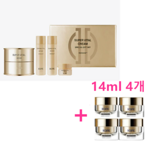 아이오페 슈퍼바이탈크림 리치 50ml+14ml*4, 1세트