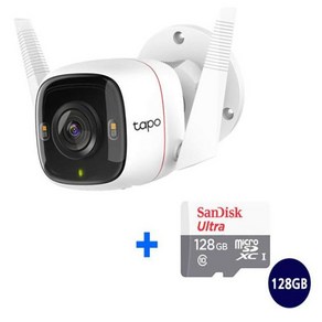 티피링크 Tapo C320WS 홈CCTV + CCTV전용 Micro SD 카드 (실외 가게 공장등)