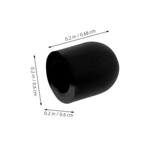 정전식 스타일러스 펜 팁 교체 헤드 스타일러스 팁 터치 스크린 펜 팁 교체 스타일러스 펜 팁 정전식 팁 20, 01 Black 1, 1개
